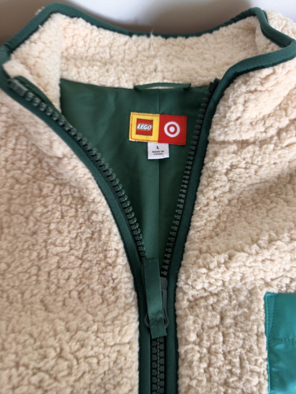 LARGE SIZE LEGO FLEECE JACKET